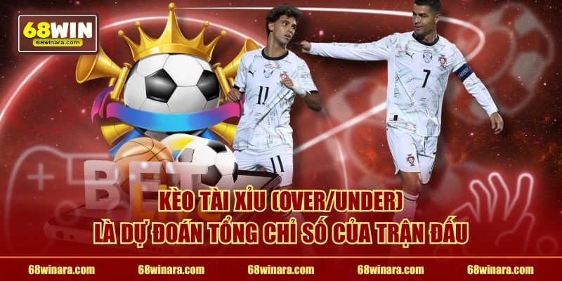Kèo tài xỉu (Over/Under) là dự đoán tổng chỉ số của trận đấu