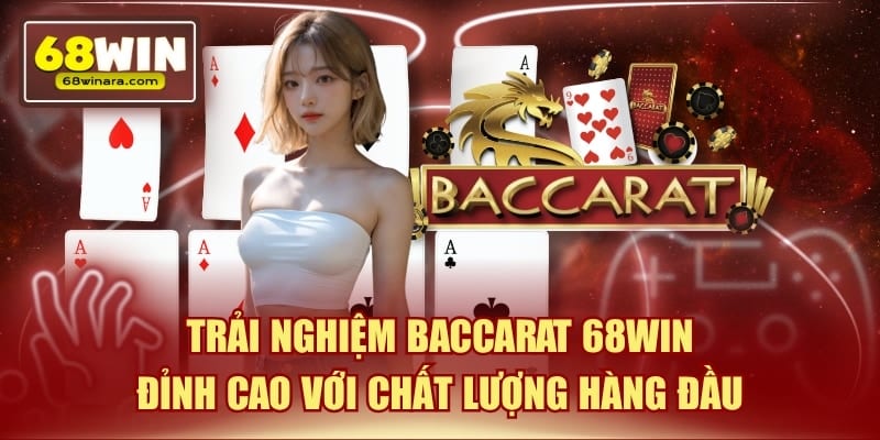 Trải nghiệm baccarat 68win đỉnh cao với chất lượng hàng đầu